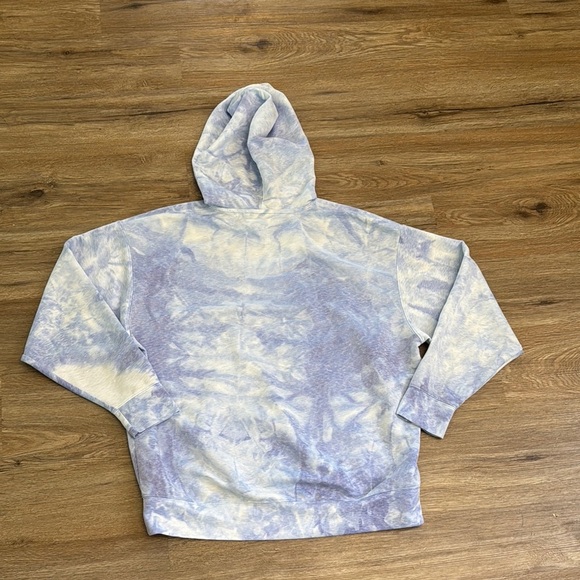 Nike Blue and White Hoodie Sweatshirt - Picture 5 of 5